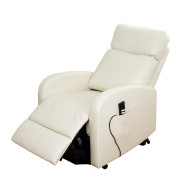 Подъемное кресло с двумя моторами (белое) OSD-CAROL PU02-1LD