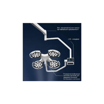 Светильник операционный двухкупольный I-LIGHT LD 54S Светильник операционный двухкупольный I-LIGHT LD 54S