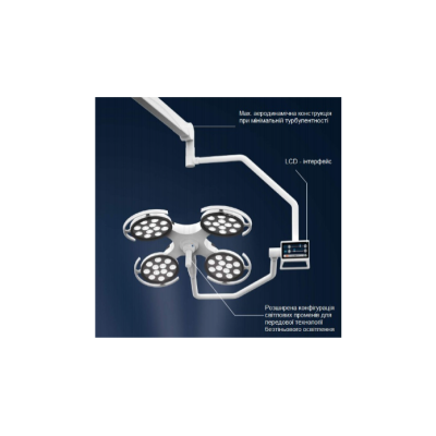 Светильник операционный двухкупольный I-LIGHT LD 44S Светильник операционный двухкупольный I-LIGHT LD 44S