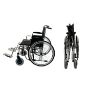Усиленная инвалидная коляска c ручным приводом YU-HD-66 (до 300 кг)