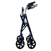 Стальной складной роллер для инвалидов и пожилых людей CLS902 (синий)