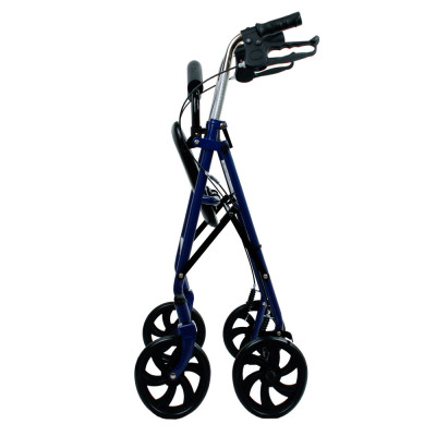 Стальной складной роллер для инвалидов и пожилых людей CLS902 (синий) Стальной складной роллер для инвалидов и пожилых людей CLS902 (синий)