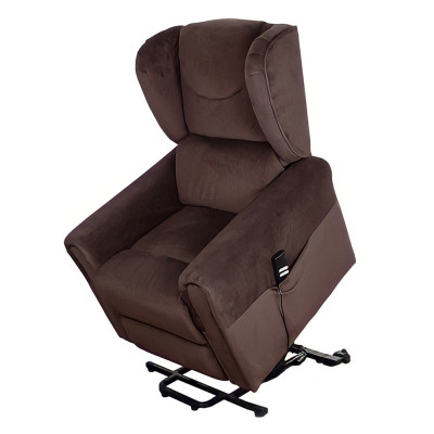 Подъемное кресло-реклайнер с двумя моторами BERGERE AD05-1LD (коричневое) Подъемное кресло-реклайнер с двумя моторами BERGERE AD05-1LD (коричневое)