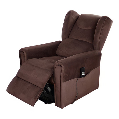 Подъемное кресло-реклайнер с двумя моторами BERGERE AD05-1LD (коричневое) Подъемное кресло-реклайнер с двумя моторами BERGERE AD05-1LD (коричневое)
