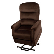 Подъемное кресло-реклайнер с двумя моторами EDE AD05-1LD (коричневое)