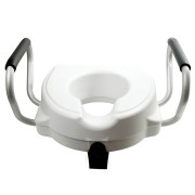 Насадка на унитаз гигиеническая с поручнями «King» 12 см