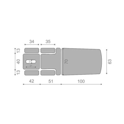 Реабилитационный стол HABYS Evero X7 Integra Реабилитационный стол HABYS Evero X7 Integra