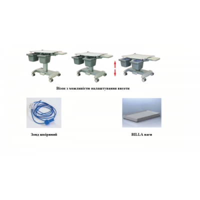 Неонатальный инкубатор на роликах OGB Polytrend Неонатальный инкубатор на роликах OGB Polytrend