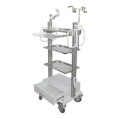 Стойка эндоскопическая с держателем монитора СТЕ-7 Стойка эндоскопическая с держателем монитора СТЕ-7