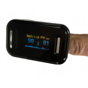 Пульсоксиметр на палец для измерения сатурации и пульса JAХ-204 (SpO2, PR)
