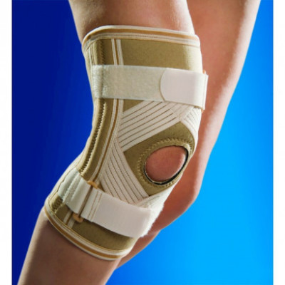 Бандаж на колено с силиконовым кольцом Бандаж на колено с силиконовым кольцом