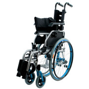 Легкая складная инвалидная коляска с ручным приводом для дома и улицы JYX5