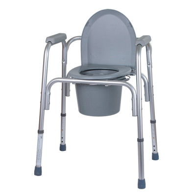 Алюминиевый стул-туалет 3 в 1 для инвалидов и пожилых людей BL730200 Алюминиевый стул-туалет 3 в 1 для инвалидов и пожилых людей BL730200