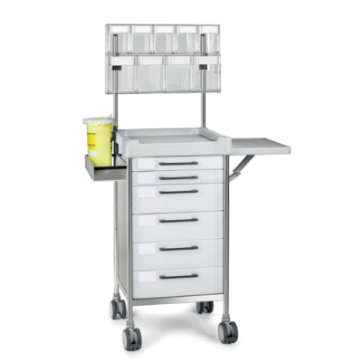 Анестезиологическая квадратная тележка Insausti SQS Q096 W Анестезиологическая квадратная тележка Insausti SQS Q096 W
