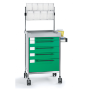 Анестезиологическая простая тележка Insausti 3607 G серии 300