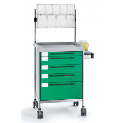 Анестезиологическая простая тележка Insausti 3607 G серии 300 Анестезиологическая простая тележка Insausti 3607 G серии 300