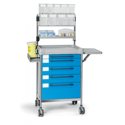 Анестезиологическая простая тележка Insausti 3684 B серии 300 Анестезиологическая простая тележка Insausti 3684 B серии 300