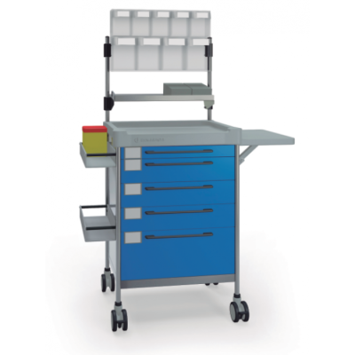 Анестезиологическая простая тележка Insausti 3685 B серии 300 Анестезиологическая простая тележка Insausti 3685 B серии 300