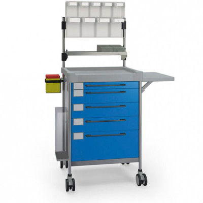 Анестезиологическая простая тележка Insausti 3687 B серии 300 Анестезиологическая простая тележка Insausti 3687 B серии 300