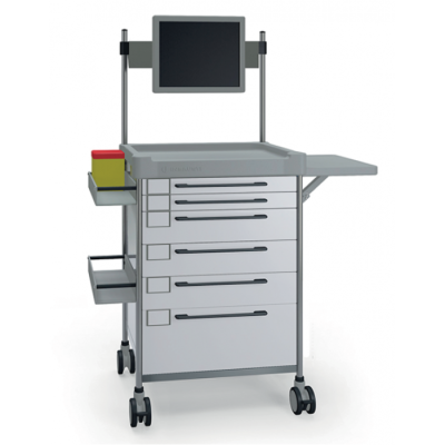 Анестезиологическая простая тележка Insausti 3695 W серии 300 Анестезиологическая простая тележка Insausti 3695 W серии 300