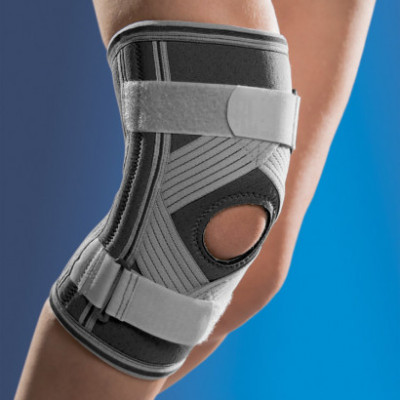 Бандаж на колено с силиконовым кольцом Бандаж на колено с силиконовым кольцом