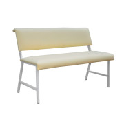 Банкетка медицинская трехместная со спинкой Завет МБС