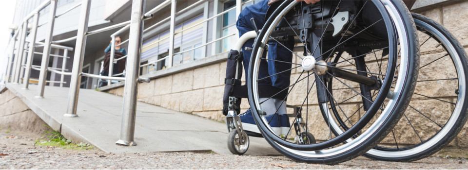 Требования и нормы установки пандусов для инвадидов в Украине