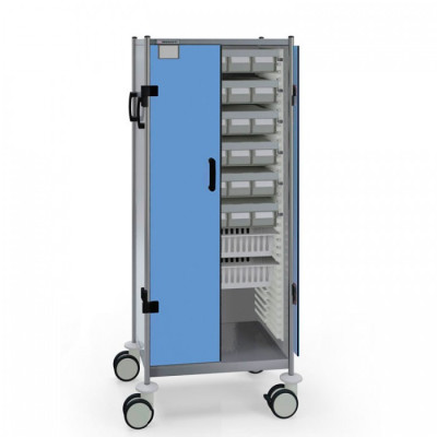 Фармацевтическая тележка серии 600 Insausti 606 DB.TP.(6)C5.(2)72 Фармацевтическая тележка серии 600 Insausti 606 DB.TP.(6)C5.(2)72