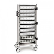 Фармацевтическая тележка серии 600 Insausti 606 OP.10M10.TP.(8)C5.(2)72 