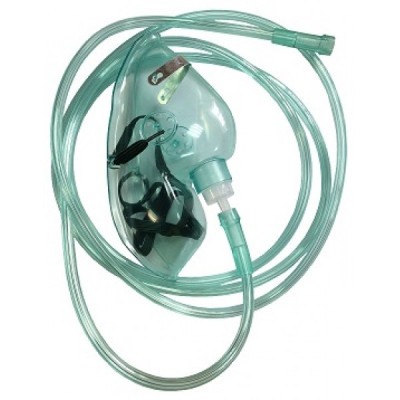 Кислородная маска для дыхания с трубкой TW 8344 (для взрослых) Кислородная маска для дыхания с трубкой TW 8344 (для взрослых)