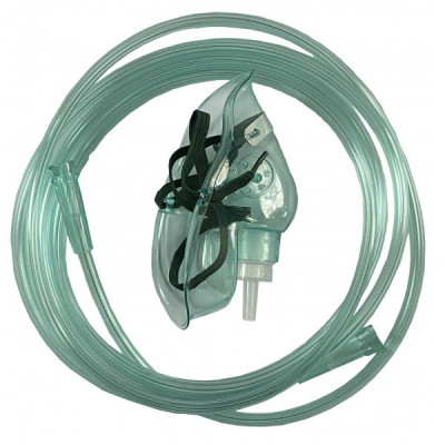 Кислородная маска для дыхания с трубкой TW 8346 (для детей) Кислородная маска для дыхания с трубкой TW 8346 (для детей)