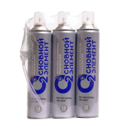 Кислородный баллончик с маской (мягкой) 13л, набор 3 шт.