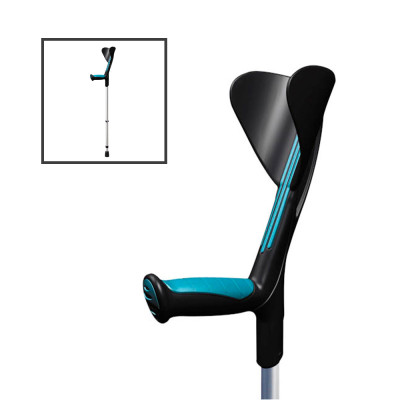 Костыль-канадка подлокотный «Advance» (бирюзовый) Костыль-канадка подлокотный «Advance» (бирюзовый)