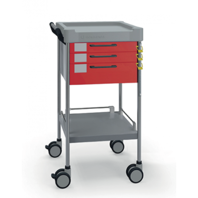 Квадратная тележка для неотложной помощи Insausti SQM - Q200 R Квадратная тележка для неотложной помощи Insausti SQM - Q200 R