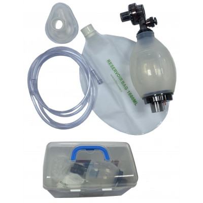 Мешок Амбу дыхательный TW8221-1, многоразовый, для детей Мешок Амбу дыхательный TW8221-1, многоразовый, для детей