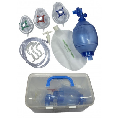 Мешок Амбу, ручной аппарат ИВЛ TW8311G, ПВХ, для взрослых Мешок Амбу, ручной аппарат ИВЛ TW8311G, ПВХ, для взрослых