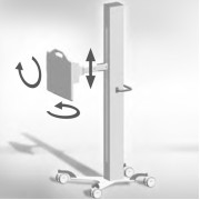 Мобильный держатель рентген детекторов Mavig MDH130