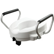 Насадка на унитаз гигиеническая с поручнями «King» 12 см