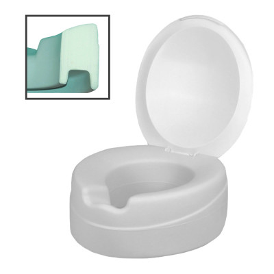 Насадка на унитаз с крышкой «Contact Plus» (высота 11 см) Насадка на унитаз с крышкой «Contact Plus» (высота 11 см)