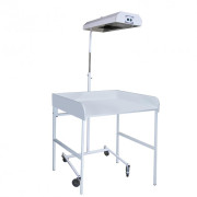 Облучатель для верхнего обогрева младенца с пеленальным столиком ЛВО-02