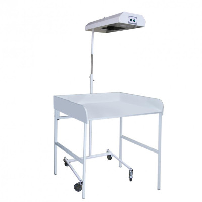 Облучатель для верхнего обогрева младенца с пеленальным столиком ЛВО-02 Облучатель для верхнего обогрева младенца с пеленальным столиком ЛВО-02