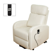 Подъемное кресло с двумя моторами (белое) OSD-CAROL PU02-1LD