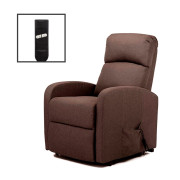 Подъёмное кресло-реклайнер с одним мотором LANTA AD05-1LS (коричневое)