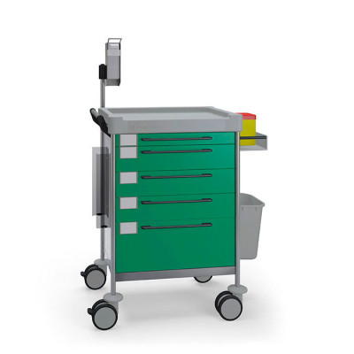 Процедурная простая тележка Insausti 1618 G серии 100 Процедурная простая тележка Insausti 1618 G серии 100