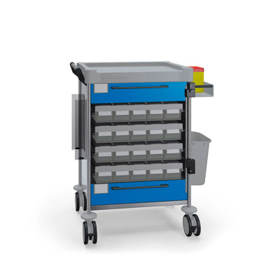 Простая тележка для хранения медикаментов Insausti 1894 B серии 100 Простая тележка для хранения медикаментов Insausti 1894 B серии 100