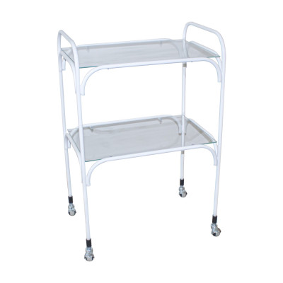 Столик инструментальный неразборный СИН-1 (стекло / стекло) Столик инструментальный неразборный СИН-1 (стекло / стекло)