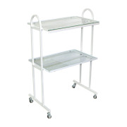 Столик инструментальный СИ-1 (стекло/стекло)