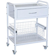 Столик манипуляционный СМ-3 Евро с корзиной