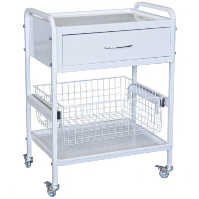 Столик манипуляционный СМ-3 Евро с корзиной Столик манипуляционный СМ-3 Евро с корзиной