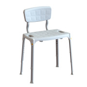 Стул-сиденье для приема ванны и душа со спинкой KING-SSB-00